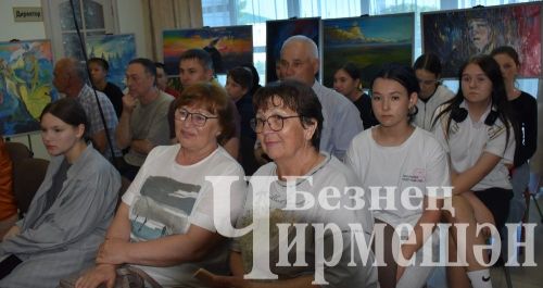 В Черемшане открылась выставка картин Файзулхака Вильданова (ФОТОРЕПОРТАЖ)