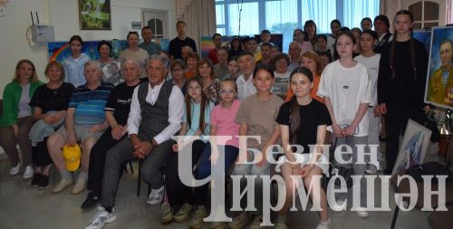 В Черемшане открылась выставка картин Файзулхака Вильданова (ФОТОРЕПОРТАЖ)