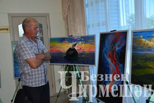 В Черемшане открылась выставка картин Файзулхака Вильданова (ФОТОРЕПОРТАЖ)