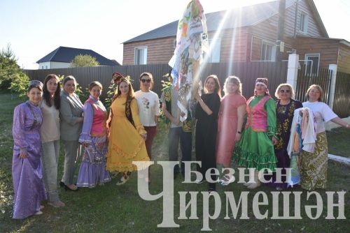 Чирмешәндә Сабан туена сөлге җыйдылар (ФОТОРЕПОРТАЖ)
