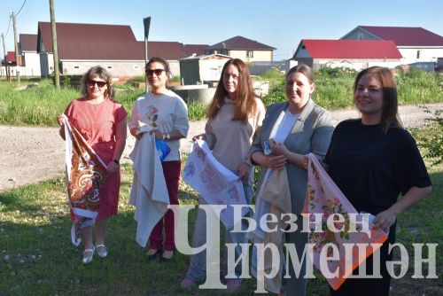 Чирмешәндә Сабан туена сөлге җыйдылар (ФОТОРЕПОРТАЖ)