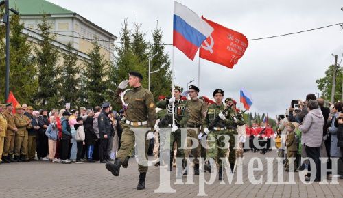 Чирмешәндә Җиңү көненә багышланган парад (ФОТОРЕПОРТАЖ)