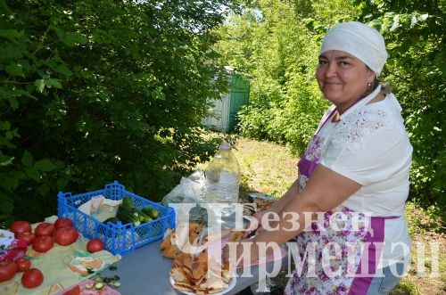 Чирмешән эшмәкәрләре футболдан соң сарык шулпасы белән сыйландылар (ФОТОРЕПОРТАЖ)