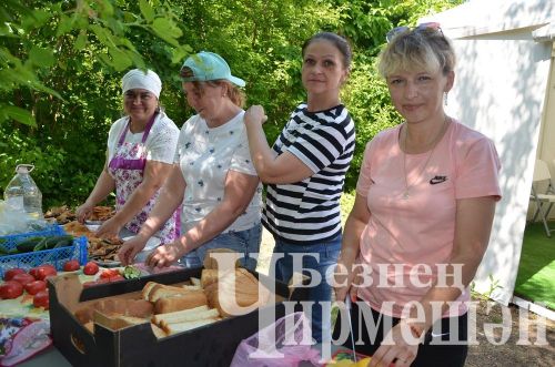 Чирмешән эшмәкәрләре футболдан соң сарык шулпасы белән сыйландылар (ФОТОРЕПОРТАЖ)