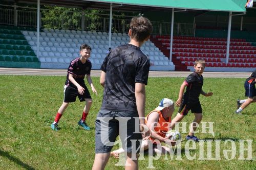 Чирмешән эшмәкәрләре футболдан соң сарык шулпасы белән сыйландылар (ФОТОРЕПОРТАЖ)