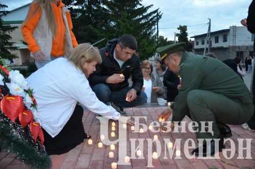 В Черемшанском районе почтили память героев и зажгли свечи у Вечного огня (ФОТОРЕПОРТАЖ)