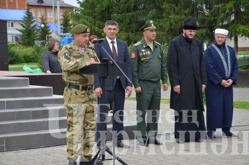 Чирмешәндә хәрби хәрәкәтләр ветераннары көненә багышланган митинг үтте (ФОТОРЕПОРТАЖ)