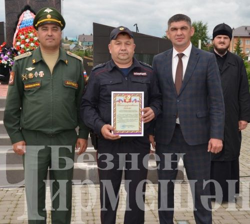 Чирмешәндә хәрби хәрәкәтләр ветераннары көненә багышланган митинг үтте (ФОТОРЕПОРТАЖ)