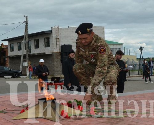 Чирмешәндә хәрби хәрәкәтләр ветераннары көненә багышланган митинг үтте (ФОТОРЕПОРТАЖ)