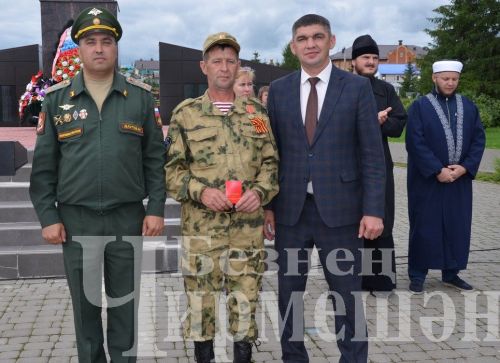 Чирмешәндә хәрби хәрәкәтләр ветераннары көненә багышланган митинг үтте (ФОТОРЕПОРТАЖ)