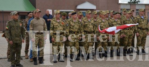 Чирмешәндә хәрби хәрәкәтләр ветераннары көненә багышланган митинг үтте (ФОТОРЕПОРТАЖ)