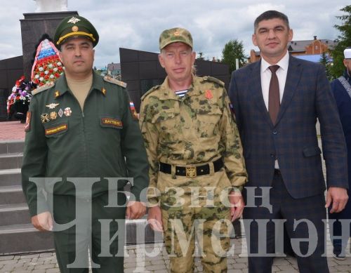 Чирмешәндә хәрби хәрәкәтләр ветераннары көненә багышланган митинг үтте (ФОТОРЕПОРТАЖ)