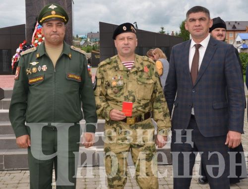 Чирмешәндә хәрби хәрәкәтләр ветераннары көненә багышланган митинг үтте (ФОТОРЕПОРТАЖ)
