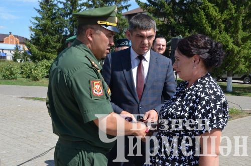 Чирмешәндә һава десантчылары бәйрәм итте (ФОТОРЕПОРТАЖ)