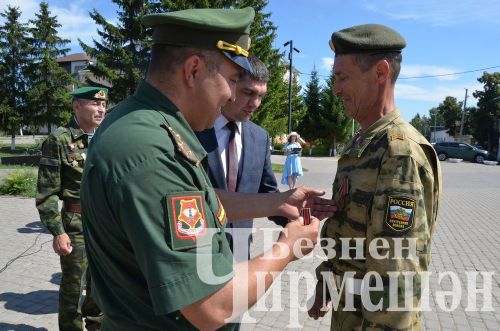 Чирмешәндә һава десантчылары бәйрәм итте (ФОТОРЕПОРТАЖ)