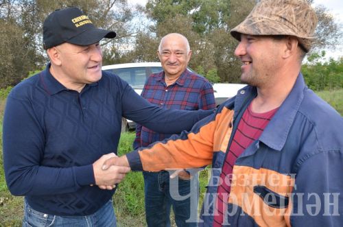 Чирмешән районында урак уңганнарын тагын бүләкләделәр (ФОТОРЕПОРТАЖ)