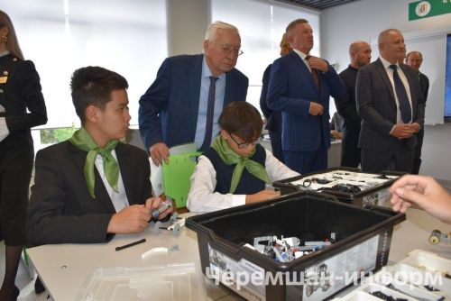 В Черемшанском лицее открыли агрокласс