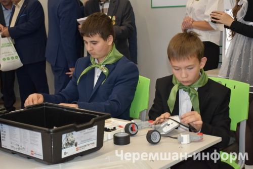В Черемшанском лицее открыли агрокласс