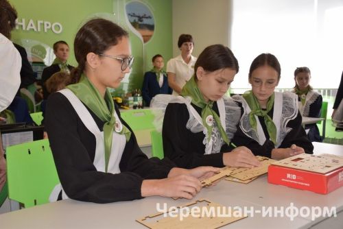 В Черемшанском лицее открыли агрокласс