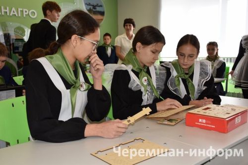 В Черемшанском лицее открыли агрокласс