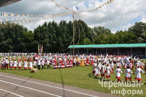 Чирмешән районындагы «Уяв» төсләре: озакка истә калачак бәйрәмнең фототарихы (ФОТОРЕПОРТАЖ)