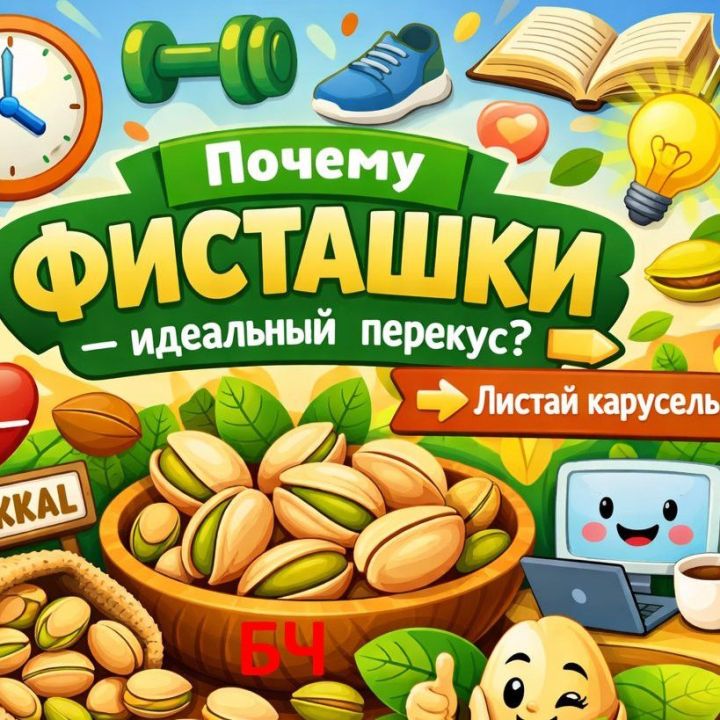 Фисташки: почему их стоит есть каждый день? (карточки)