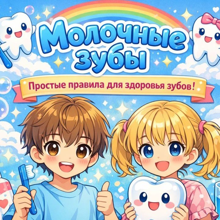Молочные зубы: лечить или нет? (карточки)