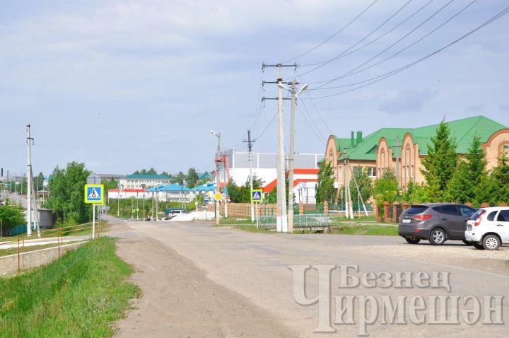 Написали бы названия организаций и объектов в Черемшане красиво и на татарском языке