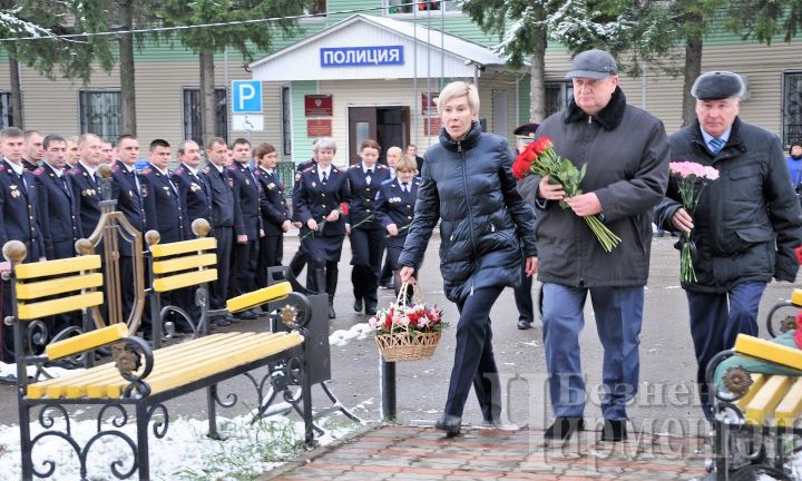 В Черемшане помнят сотрудников полиции погибших при исполнении служебных обязанностей