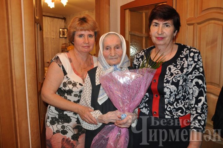 Долгожительнице Черемшана исполнилось 95 лет