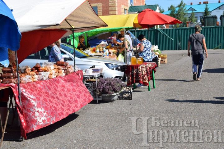 На Черемшанской ярмарке продавали мед нового урожая