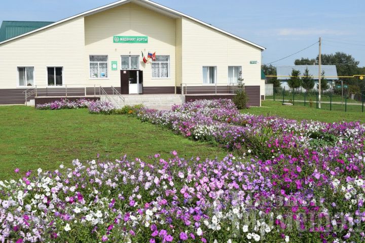 В Карамышевском Доме культуры всюду благоухают цветы