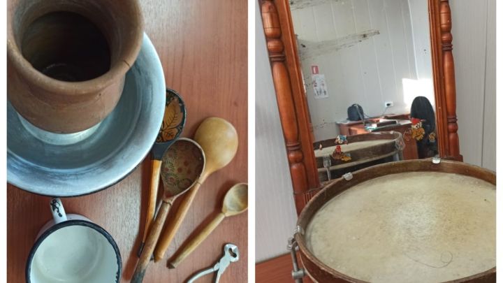 Черемшанскому историко-краеведческому музею подарили барабан