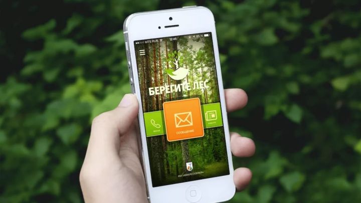 Жители республики о происшествиях в лесу могут сообщить через мобильное приложение «Берегите лес»