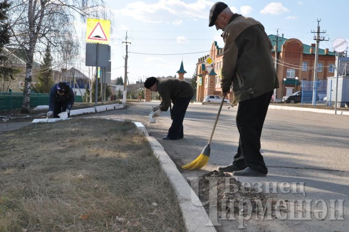 Черемшанцы готовятся к наведению чистоты и порядка на улицах и территориях своих домов