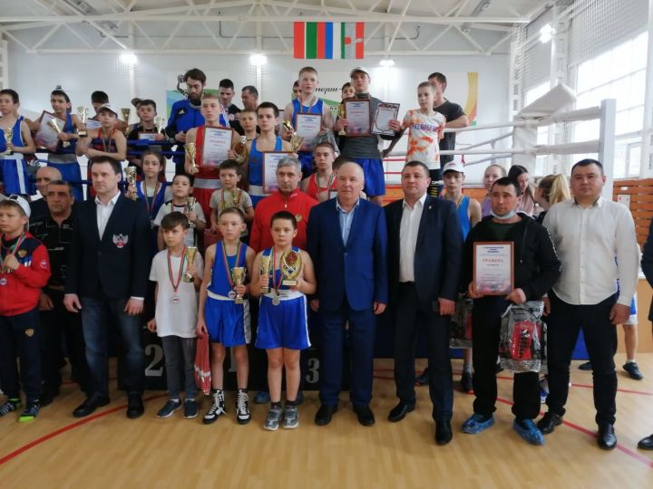На турнире по боксу в Черемшане хозяева заняли 22 призовых места