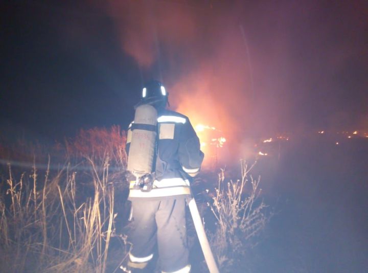 В Черемшанском районе за четыре дня произошло 9 пожаров
