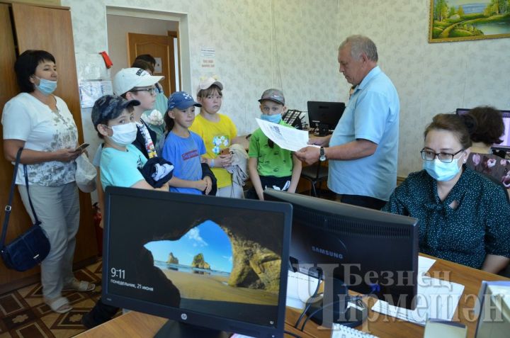 Туйметкинские школьники побывали на экскурсии в редакции районной газеты