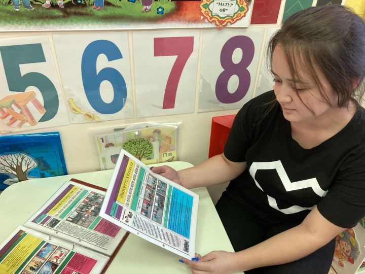 В черемшанском детском саду «Сказка» выпускают газету на татарском языке