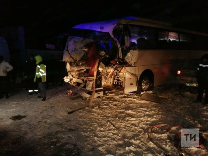Чирмешән автобусы һәлакәткә очраган