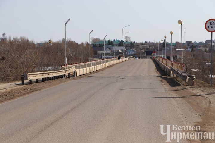 Мост через Большой Черемшан закрывается на ремонт