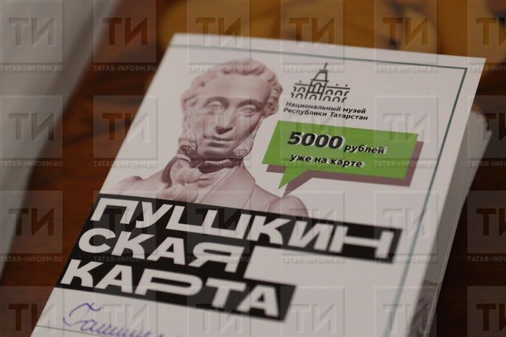 Татарстан находится в топ-5 регионов России по реализации программы «Пушкинская карта»