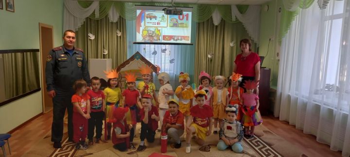 В Черемшанском детском саду «Березка» отметили Международный день пожарных
