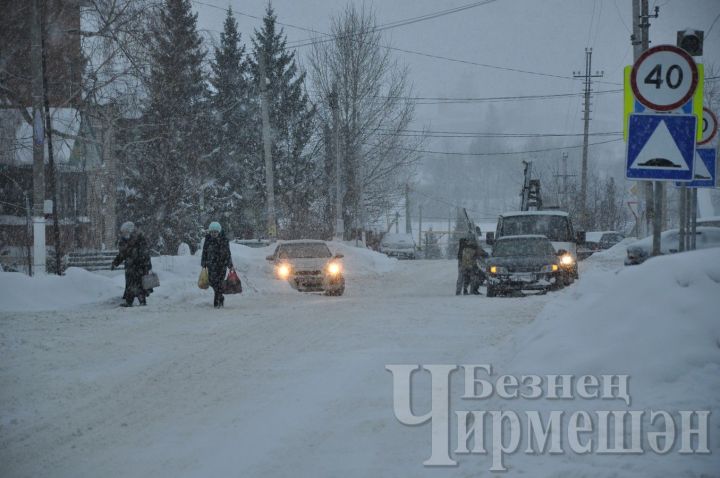 Бүген Татарстанда буран һәм көчле җил булачак