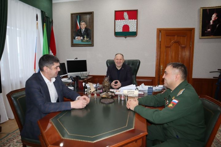 Чирмешәнгә яңа хәрби комиссар килде