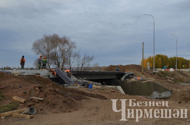 Әмир авылы янындагы күпер төзелешендә берничә атналык эш бар әле