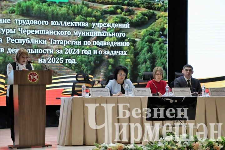 Чирмешән районы мәдәният хезмәткәрләре узган елга йомгак ясадылар