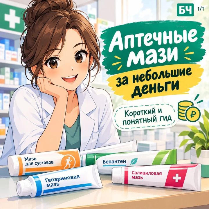 Недорогие мази из аптеки