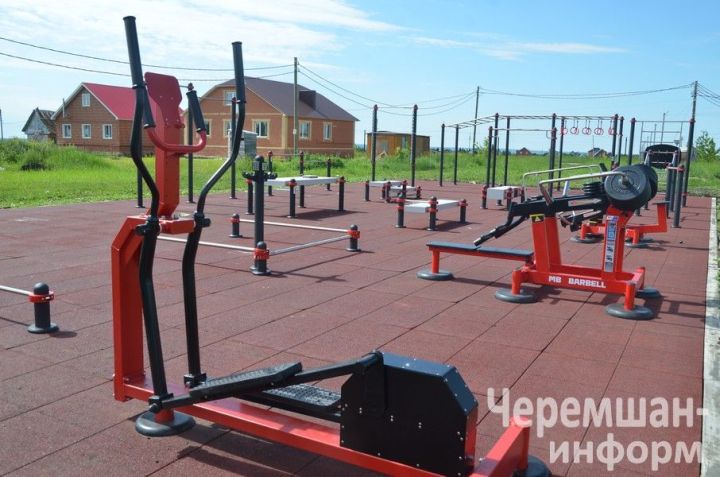 Чирмешәндә ГТО тапшыру өчен мәйданчык төзелде