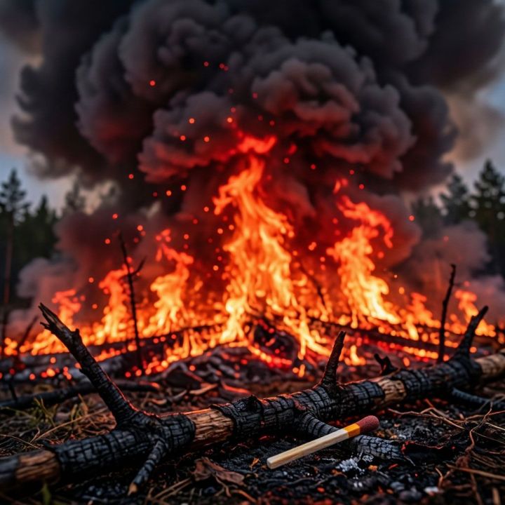 Пожарная обстановка в Татарстане: третий класс опасности и сотни возгораний на прилегающих землях